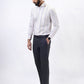 Pink Striped Slim Fit Formal Shirt | Metal