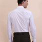White Solid Regular Fit Formal Shirt | Greenfibre