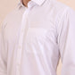 White Solid Regular Fit Formal Shirt | Greenfibre