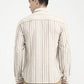 Pink Striped Slim Fit Casual Shirt | Greenfibre