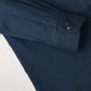 Navy Blue Solid Slim Fit Party Wear Shirt | Wyre
