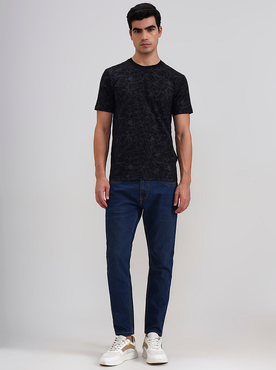 Denim Blue Washed Urban Fit Jeans | Greenfibre