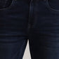 Dark Indigo Blue Washed Urban Fit Jeans | Greenfibre