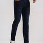 Dark Indigo Blue Washed Urban Fit Jeans | Greenfibre