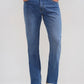 Mid Ice Blue Washed Slim Fit Jeans | Greenfibre