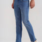 Mid Ice Blue Washed Slim Fit Jeans | Greenfibre