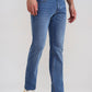 Mid Ice Blue Washed Slim Fit Jeans | Greenfibre