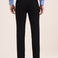 Black Solid Slim Fit Club Wear Trouser | JB Studio