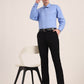 Black Solid Slim Fit Club Wear Trouser | JB Studio