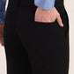 Black Solid Slim Fit Club Wear Trouser | JB Studio