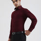 Maroon Solid Slim Fit Party Wear Shirt | Greenfibre