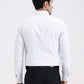 White & Black Checked Slim Fit Formal Shirt | Greenfibre