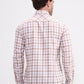 Brown Checked Smart Fit Semi Casual Shirt | Greenfibre
