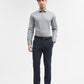 Grey Printed Slim Fit Formal Shirt | Greenfibre
