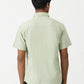 Light Green Solid Slim Fit Casual Shirt | Greenfibre