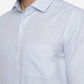 Sky Blue Solid Slim Fit Formal Shirt | Greenfibre