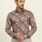 Multicolor Printed Slim Fit Party Wear Shirt | Wyre