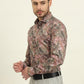 Multicolor Printed Slim Fit Party Wear Shirt | Wyre