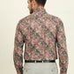 Multicolor Printed Slim Fit Party Wear Shirt | Wyre