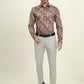 Multicolor Printed Slim Fit Party Wear Shirt | Wyre