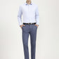 Blue Checked Regular Fit Formal Shirt | Greenfibre