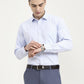 Blue Checked Regular Fit Formal Shirt | Greenfibre