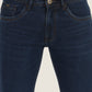 Light Blue Washed Slim Fit Jeans | Greenfibre