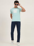 Light Blue Washed Narrow Fit Jeans | Greenfibre