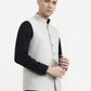 Grey Solid  Waistcoat | Greenfibre