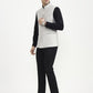 Grey Solid  Waistcoat | Greenfibre