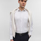 Blue & White Striped Regular Fit Formal Shirt | Greenfibre