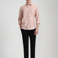 Orange Solid Slim Fit Casual Shirt | Greenfibre
