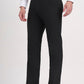 Black Solid Slim Fit Formal Trouser | Greenfibre