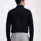 Black Solid Slim Fit Party Wear Shirt | Greenfibre
