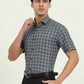 Grey Solid Regular Fit Formal Shirt | Greenfire