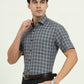 Grey Solid Regular Fit Formal Shirt | Greenfire