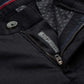 Black Solid Super Slim Fit Casual Trouser | Greenfibre