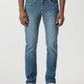Light Blue Washed Slim Fit Jeans | Greenfibre