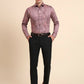 Black Solid Slim Fit Formal Trouser | Greenfibre