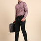 Black Solid Slim Fit Formal Trouser | Greenfibre
