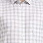White Checked Regular Fit Formal Shirt | Greenfibre