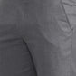 Grey Solid Super Slim Fit Formal Trouser | Greenfibre