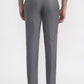 Grey Solid Super Slim Fit Formal Trouser | Greenfibre