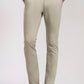 Light Grey Pista Solid Super Slim Fit Casual Trouser | Greenfibre