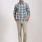 Light Grey Pista Solid Super Slim Fit Casual Trouser | Greenfibre
