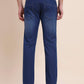 Light Denim Blue Solid Narrow Fit Jeans | Greenfibre
