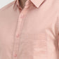 Orange Solid Slim Fit Casual Shirt | Greenfibre