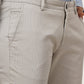 Light Grey Solid Neo Fit Casual Trouser | Greenfibre