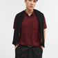 Wine Solid Slim Fit Polo T-Shirt | Greenfibre