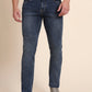 Mid Blue Washed Narrow Fit Jeans | Greenfibre